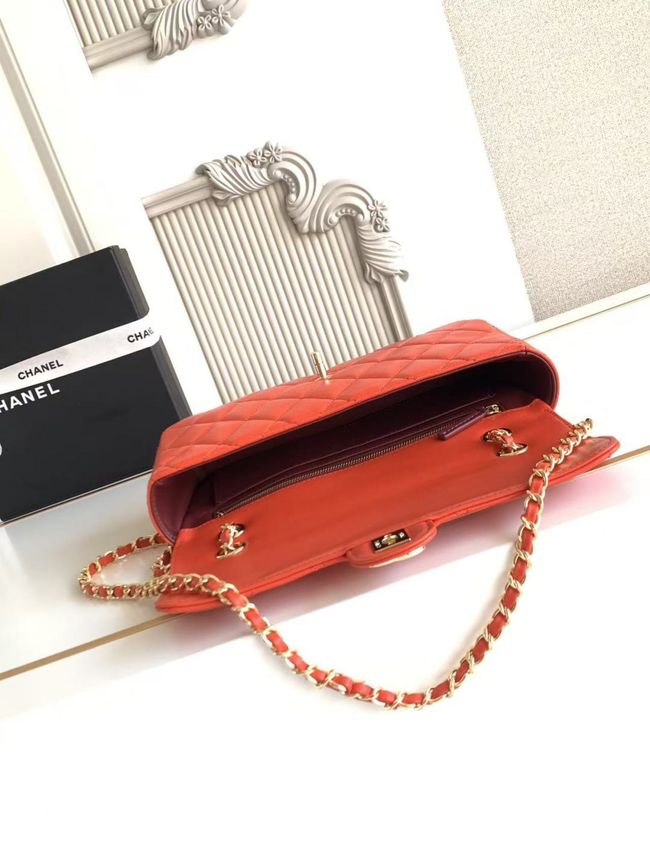Chanel Flap Bag Lambskin AS6568 red