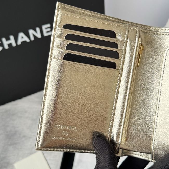 Chanel Passport Holder AP3196 gold