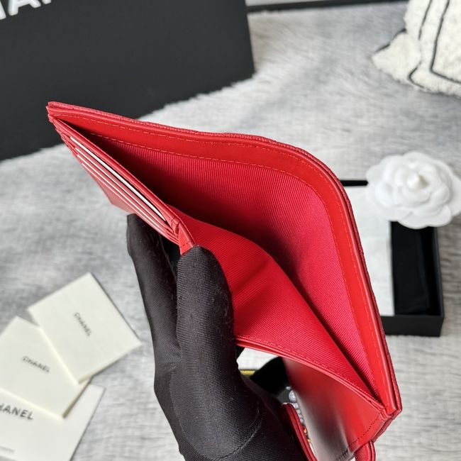 Chanel Passport Holder AP3196 red Chanel Passport Holder AP3196 red