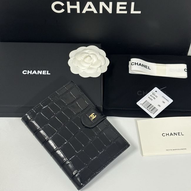 Chanel Passport Holder AP5193 black Chanel Passport Holder AP5193 black