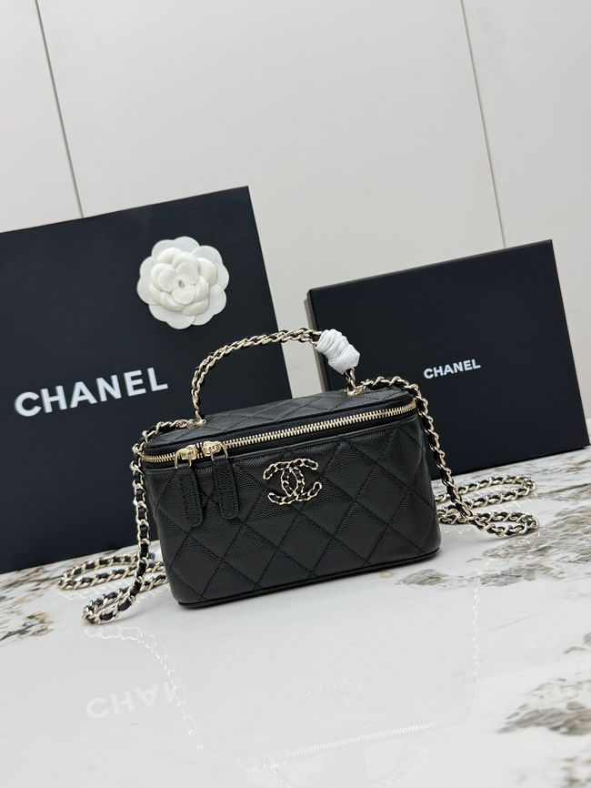 Chanel Vanity with Chain AP5182 black Chanel Vanity with Chain AP5182 black