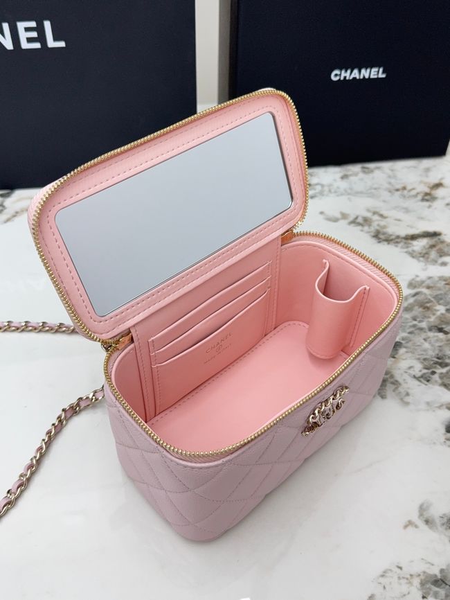 Chanel Vanity with Chain AP5182 pink Chanel Vanity with Chain AP5182 pink