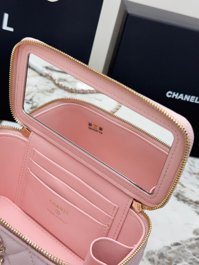 Chanel Vanity with Chain AP5182 pink Chanel Vanity with Chain AP5182 pink