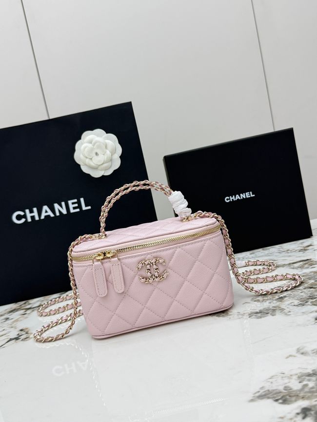 Chanel Vanity with Chain AP5182 pink Chanel Vanity with Chain AP5182 pink