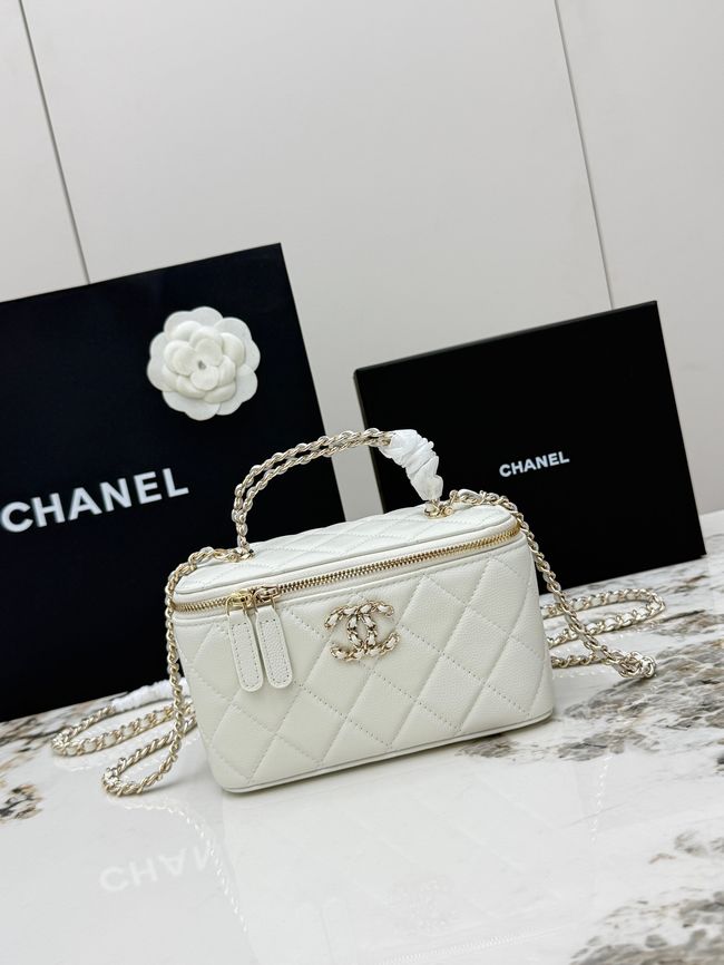 Chanel Vanity with Chain AP5182 white Chanel Vanity with Chain AP5182 white
