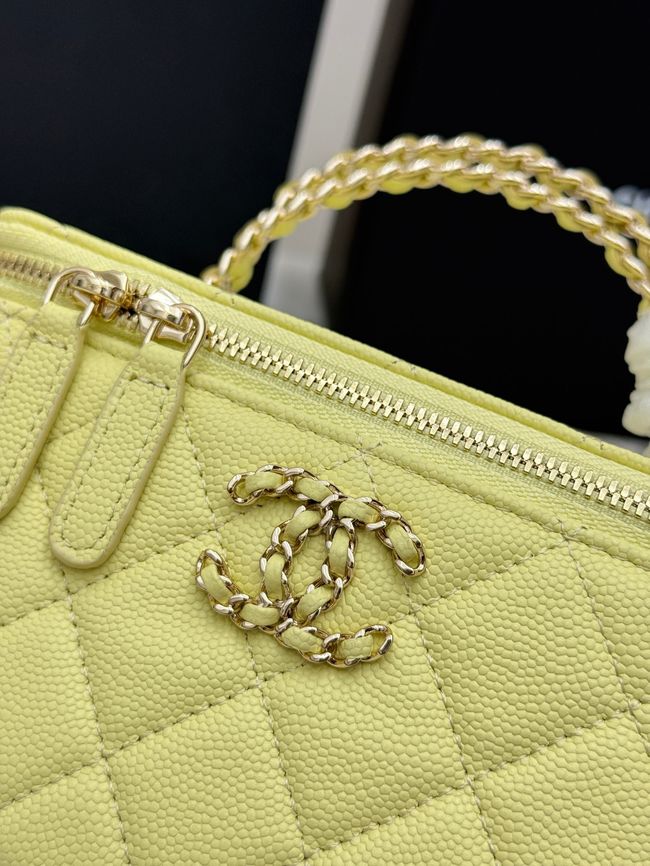 Chanel Vanity with Chain AP5182 yellow Chanel Vanity with Chain AP5182 yellow