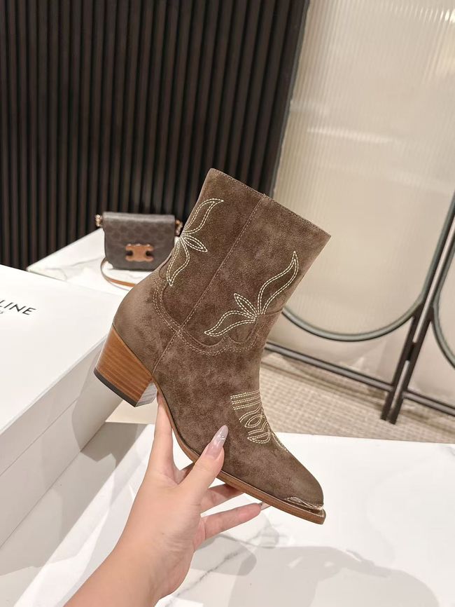 Celine Suede Lambskin BOOT 95400-4