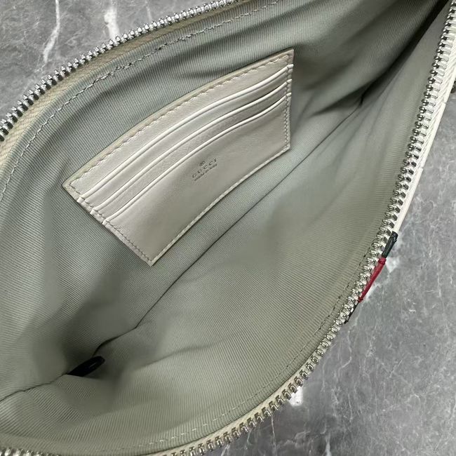 Gucci GG Marmont pouch with strap A006X2 white Gucci GG Marmont pouch with strap A006X2 white