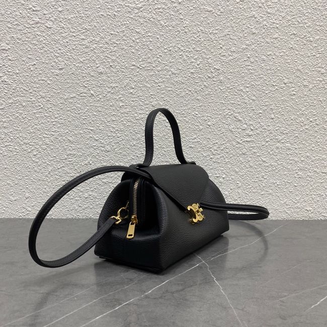 CELINE FLAIR IN GRAINED CALFSKIN L10BF5 CREAMY black CELINE FLAIR IN GRAINED CALFSKIN L10BF5 CREAMY black