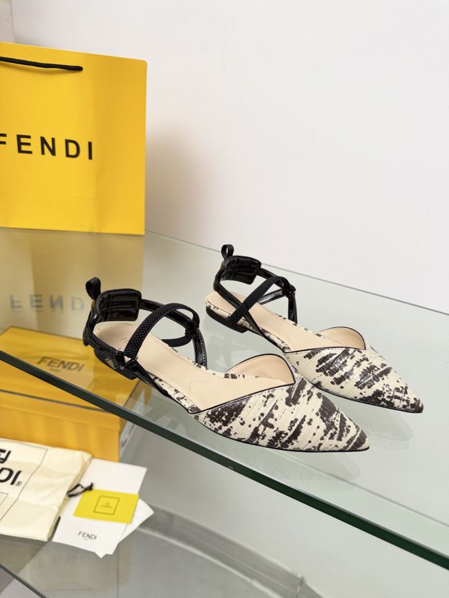 Fendi WOMENS SANDAL slingback Colibri Lite 8J8559-2