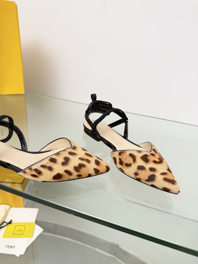 Fendi WOMENS SANDAL slingback Colibri Lite 8J8559-3