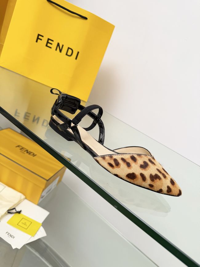 Fendi WOMENS SANDAL slingback Colibri Lite 8J8559-3