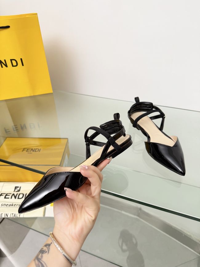 Fendi WOMENS SANDAL slingback Colibri Lite 8J8559-4