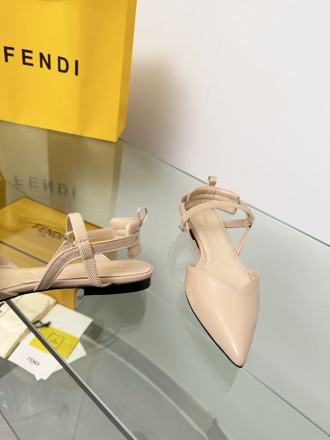 Fendi WOMENS SANDAL slingback Colibri Lite 8J8559-5