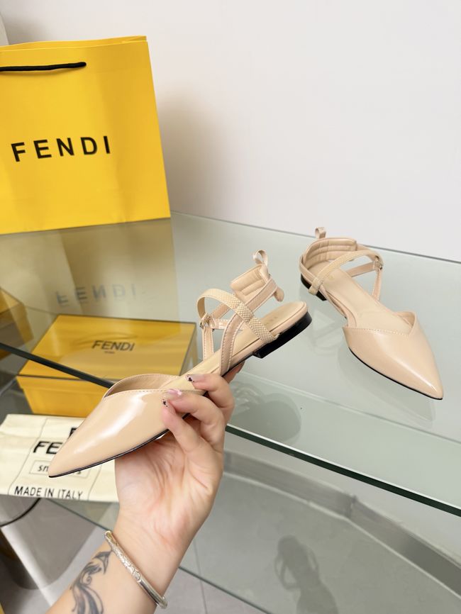 Fendi WOMENS SANDAL slingback Colibri Lite 8J8559-5