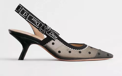 JAdior Slingback Pump Embroidered Plumetis CV642-1 JAdior Slingback Pump Embroidered Plumetis CV642-1