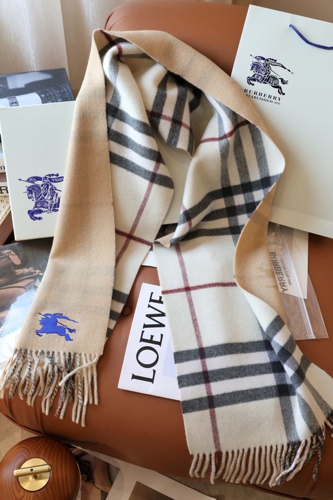 Burberry cashmere scarf BU0031-2 Burberry cashmere scarf BU0031-2