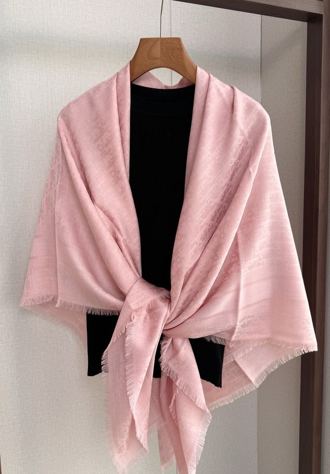 Dior Oblique Shawl Wool and Silk Jacquard I1058-4