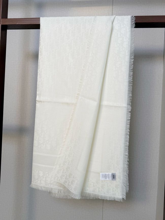 Dior Oblique Shawl Wool and Silk Jacquard I1058-6 Dior Oblique Shawl Wool and Silk Jacquard I1058-6