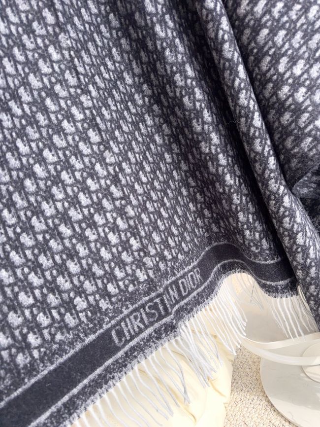 Dior Oblique Shawl Wool and Silk Jacquard I1059 Dior Oblique Shawl Wool and Silk Jacquard I1059
