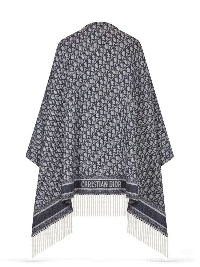 Dior Oblique Shawl Wool and Silk Jacquard I1059 Dior Oblique Shawl Wool and Silk Jacquard I1059