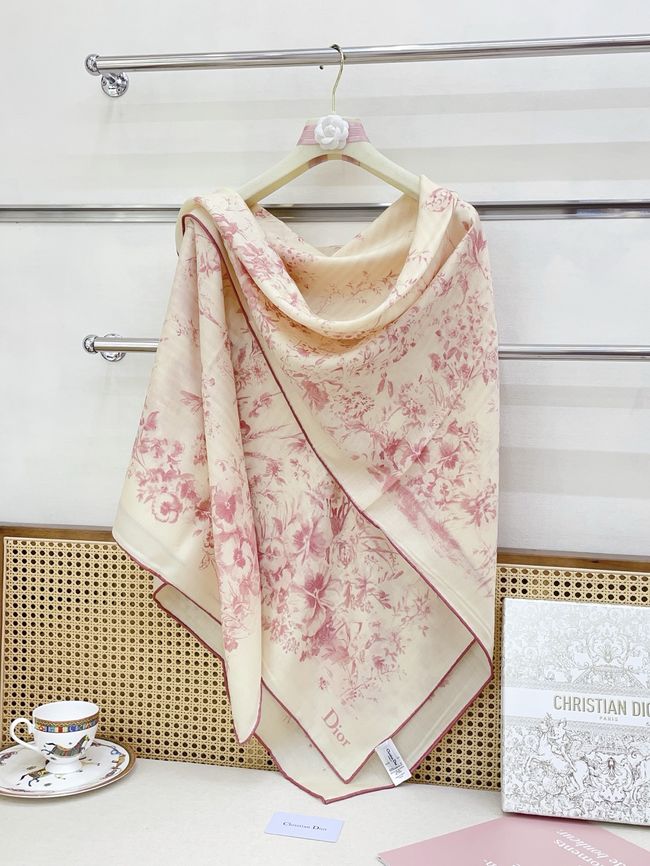 Dior Oblique Shawl Wool and Silk Jacquard I1061-2 Dior Oblique Shawl Wool and Silk Jacquard I1061-2