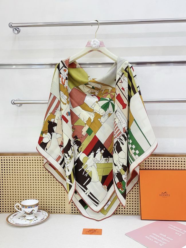 Hermes cashmere Shawl H36119-2 Hermes cashmere Shawl H36119-2