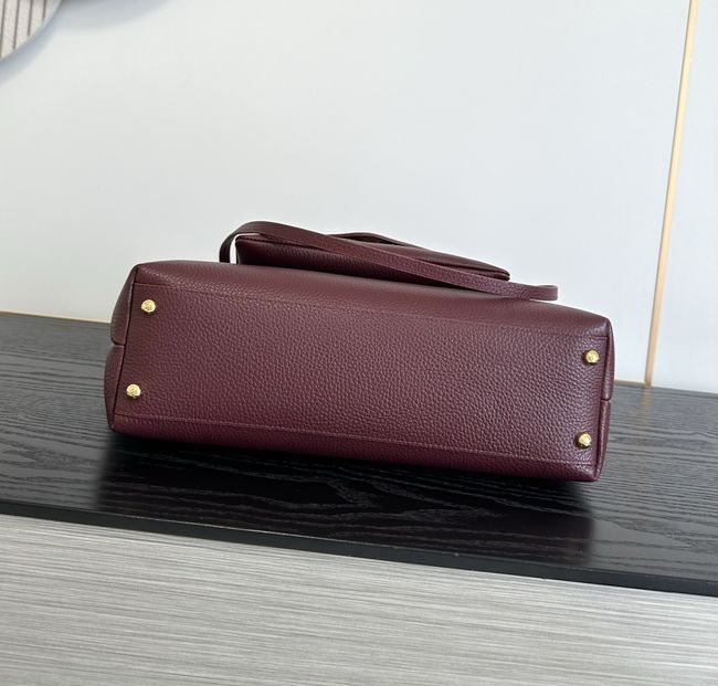 Chanel Shopping Bag Grained Calfskin AS6483 Burgundy Chanel Shopping Bag Grained Calfskin AS6483 Burgundy