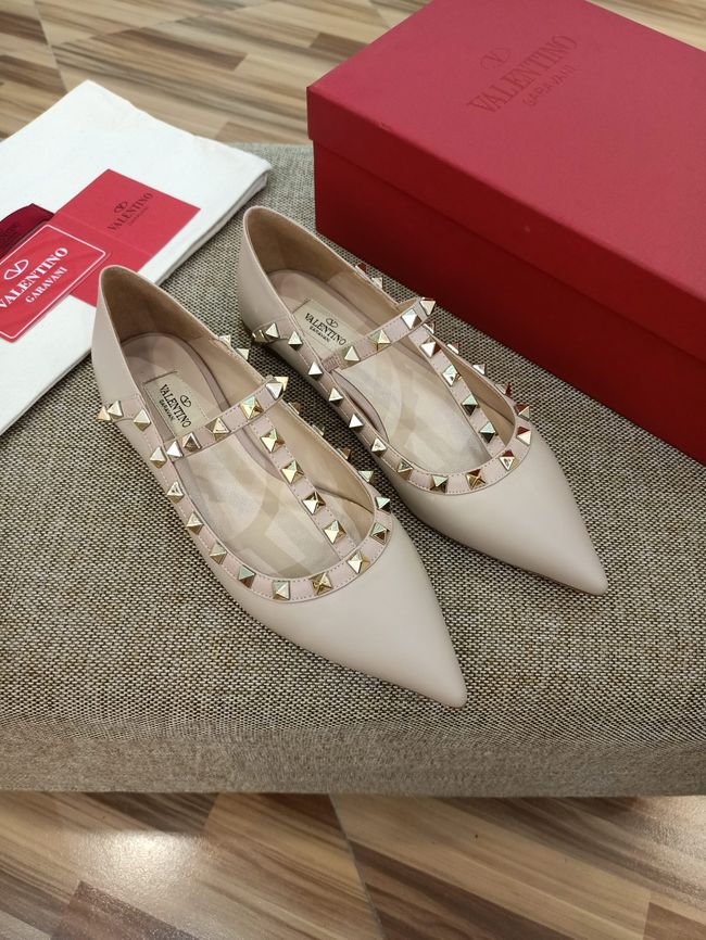 Valentino ROCKSTUD patent leather studded ballet flats WS0403V-3