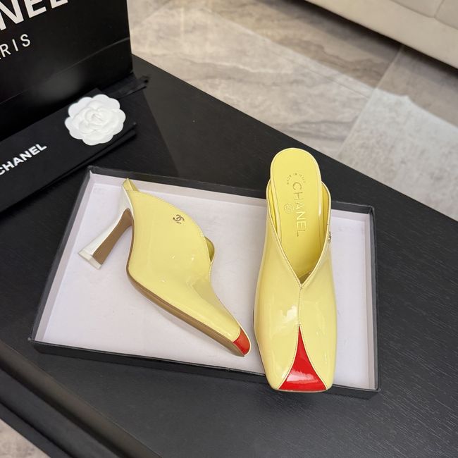 Chanel Mules Patent Calfskin G47606-9