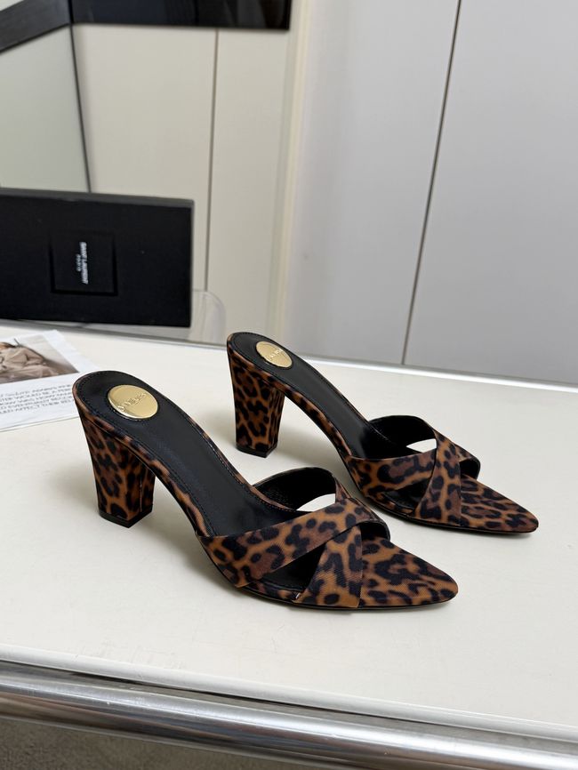 Saint Laurent mule sandals leather 7.5CM F6630-5