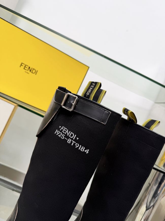 FENDI Commando leather boots 8T9048-4