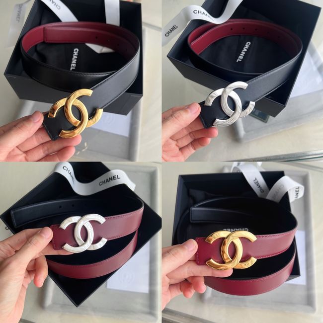 Chanel Leather belt 30MM ABH250-2