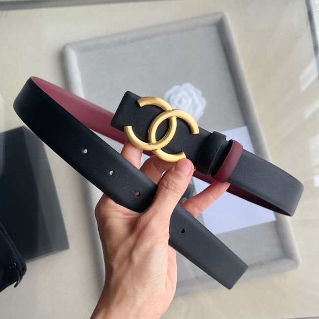 Chanel Leather belt 30MM ABH250-2