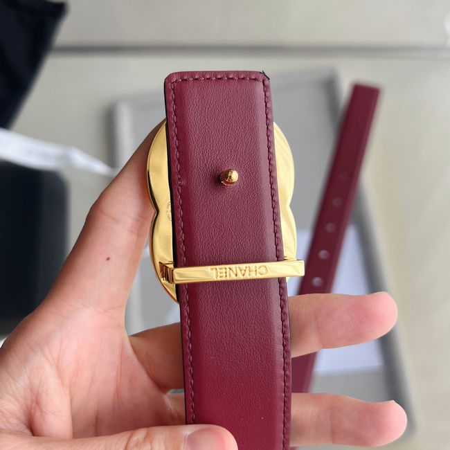 Chanel Leather belt 30MM ABH250-4