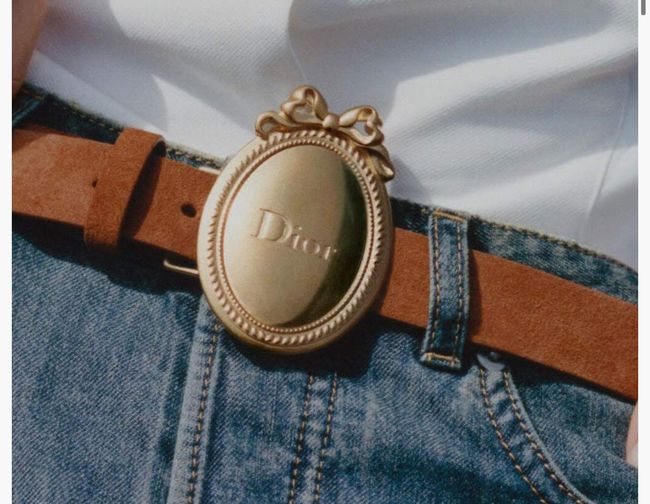 Dior Medaillon Belt M68M-1