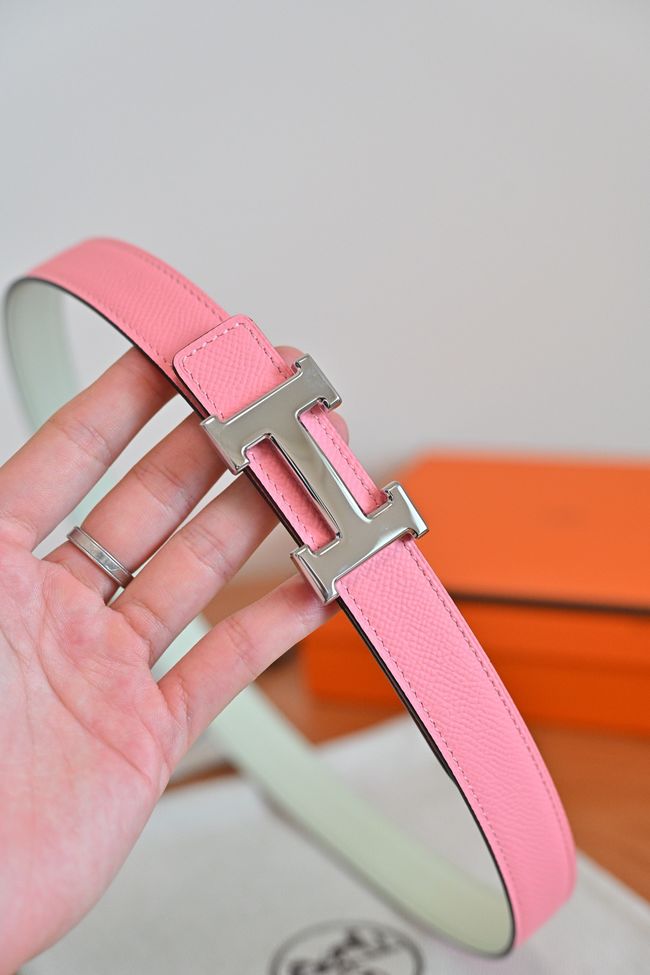 Hermes Constance buckle & double-sided leather belt 24mm H07457-2 Hermes Constance buckle & double-sided leather belt 24mm H07457-2