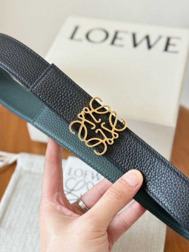 Loewe Cowhide Double-Sided Anagram Belt 35MM 26X03-5