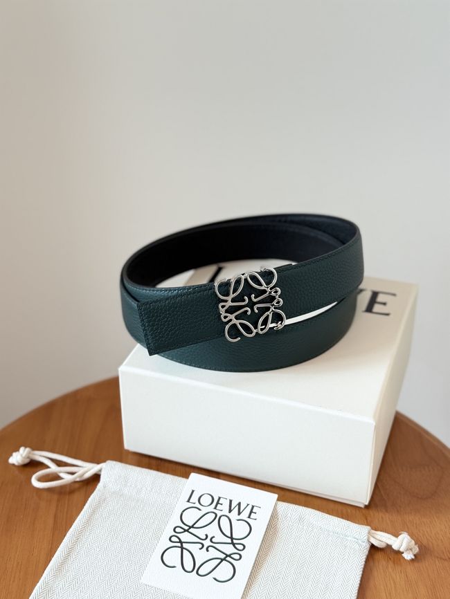 Loewe Cowhide Double-Sided Anagram Belt 35MM 26X03-6 Loewe Cowhide Double-Sided Anagram Belt 35MM 26X03-6