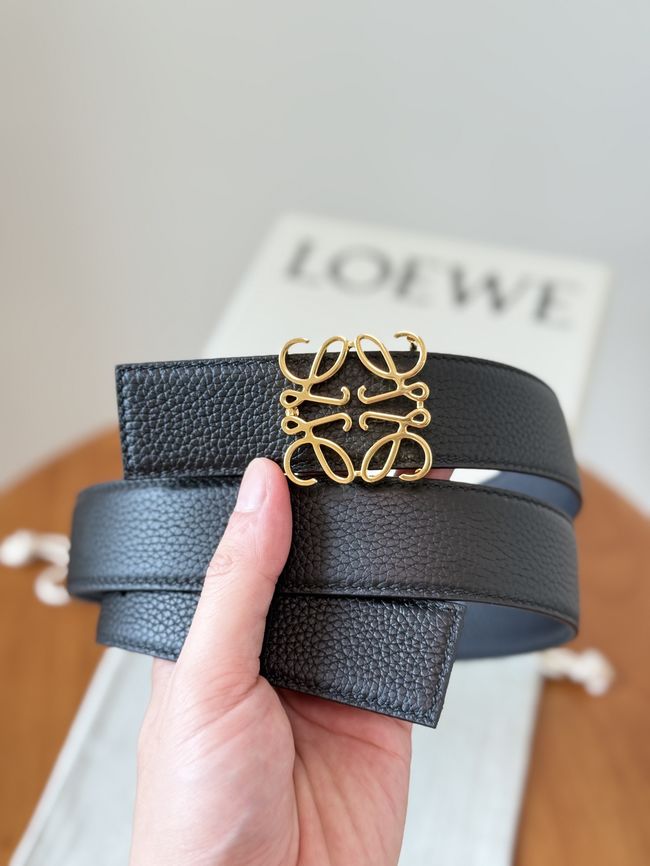Loewe Cowhide Double-Sided Anagram Belt 35MM 26X03-7