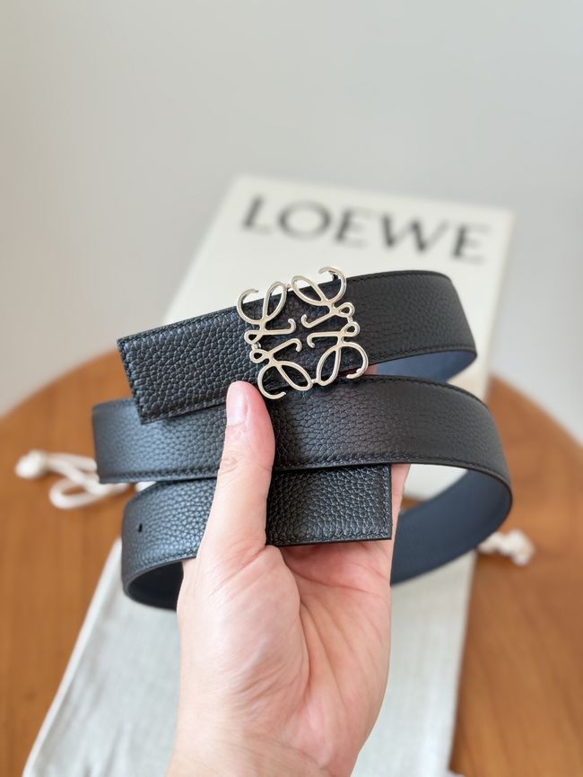 Loewe Cowhide Double-Sided Anagram Belt 35MM 26X03-8 Loewe Cowhide Double-Sided Anagram Belt 35MM 26X03-8