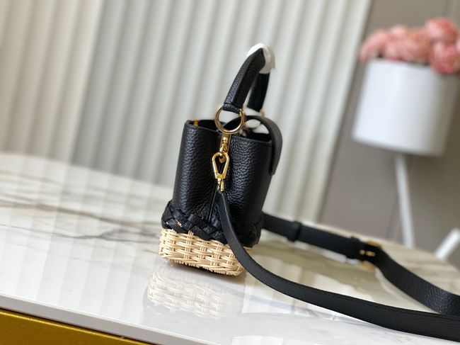 Louis Vuitton Capucines Mini M24977 black Louis Vuitton Capucines Mini M24977 black