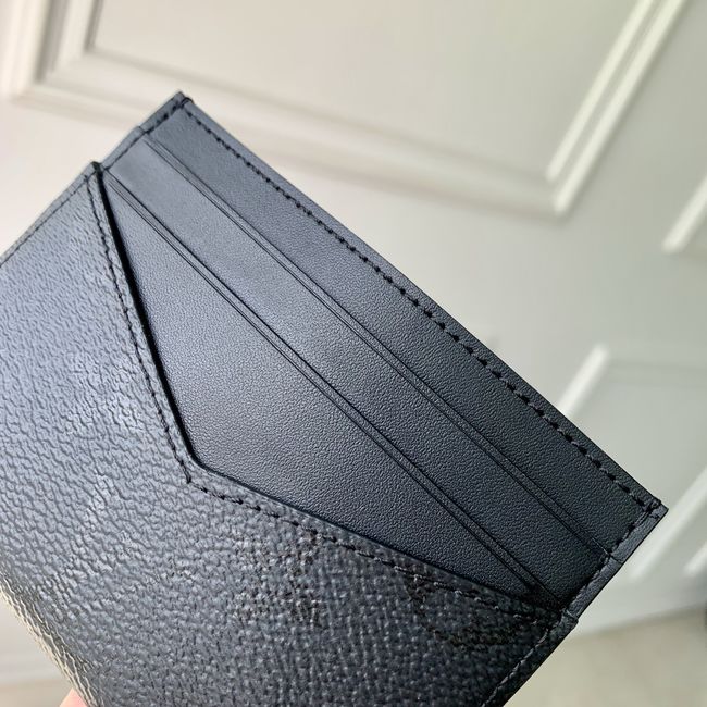 Louis Vuitton Porte-cartes triple M2A674 black Louis Vuitton Porte-cartes triple M2A674 black