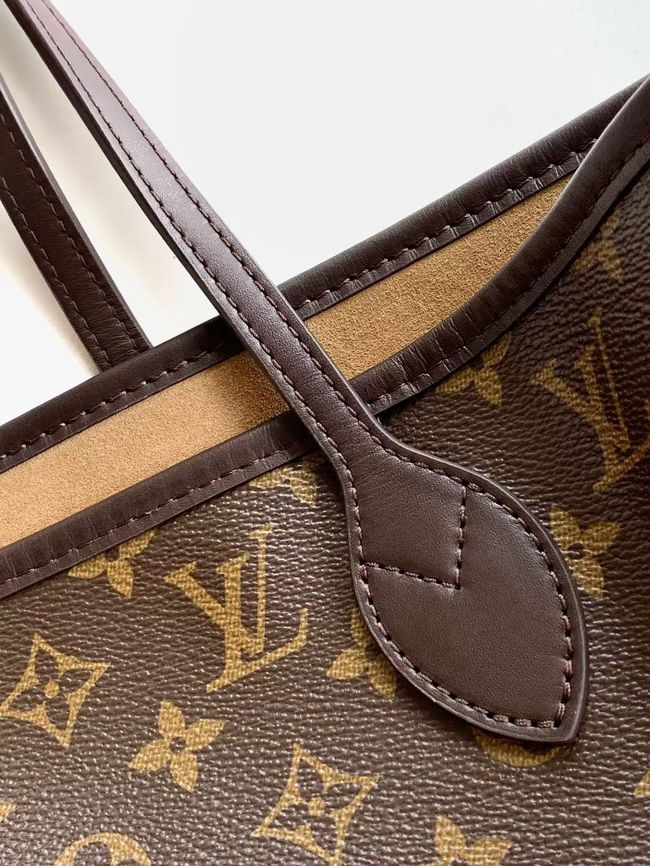 Louis Vuitton Reversible Neverfull Bandouliere Inside Out MM M12707 brown Louis Vuitton Reversible Neverfull Bandouliere Inside Out MM M12707 brown
