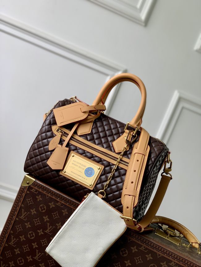 Louis Vuitton Speedy P9 Bandouliere M2A408 black