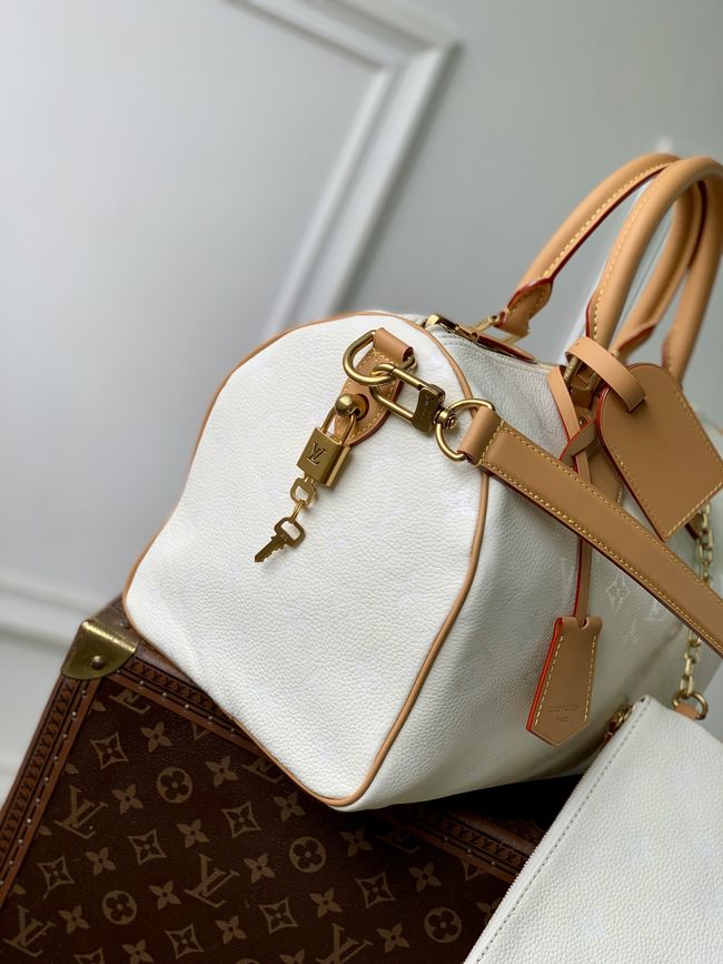Louis Vuitton Speedy P9 Bandouliere M2A408 cream
