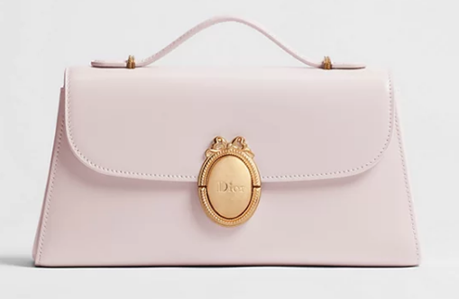 Dior Medaillon Pouch Ballet Pink Smooth Calfskin M3671