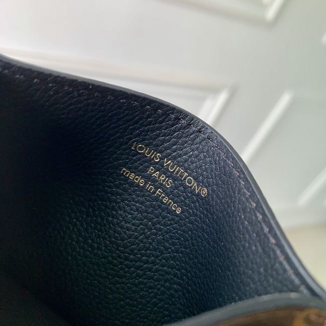 Louis Vuitton Double Card Holder Low Key M26815 black