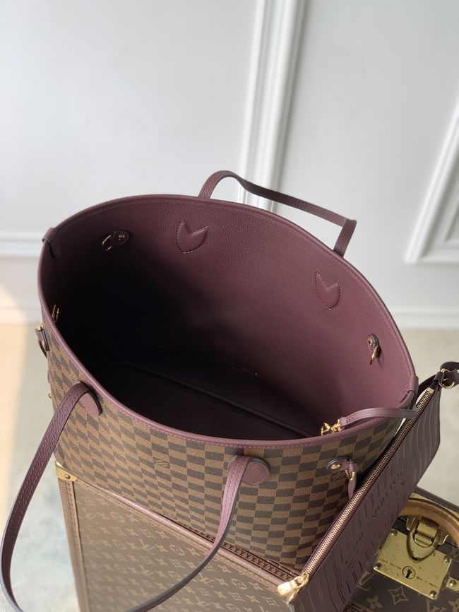 Louis Vuitton New Reversible Neverfull Inside Out MM N40952 Louis Vuitton New Reversible Neverfull Inside Out MM N40952