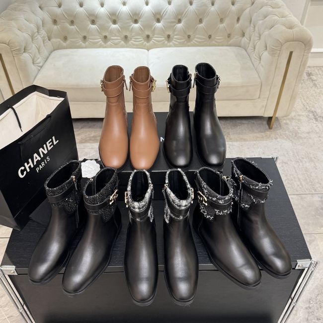 Chanel Short Boots Calfskin G47635-1